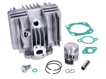 Zylinder Kit Schmitt 50ccm/38mm (42mm Hub) Version Mofa 25km/h für Sachs 504, 505, Hercules Prima