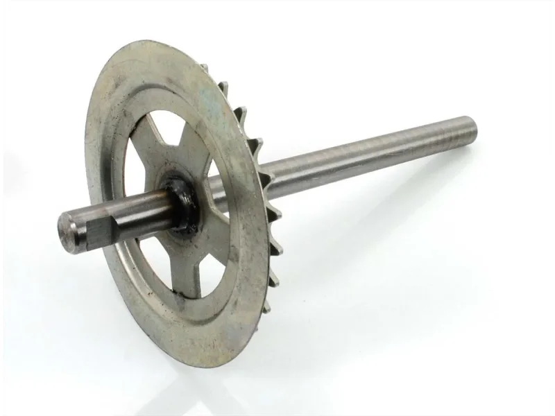 Tretkurbel Stahl 28 Zähne für Piaggio, Vespa, Ciao