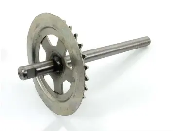 Tretkurbel Stahl 28 Zähne für Piaggio, Vespa, Ciao