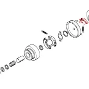 Kupplungsbacken für Piaggio Bravo, Ciao, SI