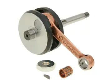 Kurbelwelle Malossi RHQ 10mm Kolbenbolzen 43mm Hub für Piaggio, Vespa Mofas