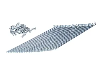 Speichen Satz 1,2x180mm 17 Zoll für Piaggio Bravo, Boxer, Ciao (Vorderrad)