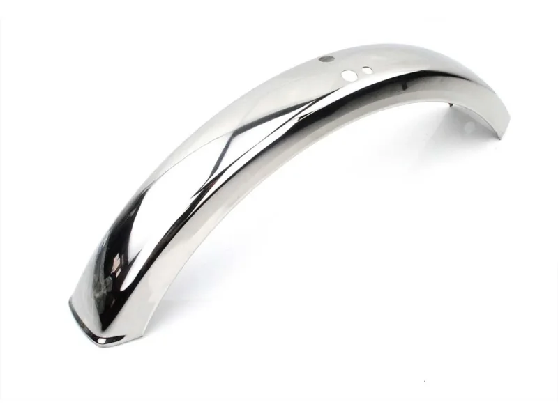 Schutzblech Chrom Edelstahl Hinten für Piaggio Ciao PX