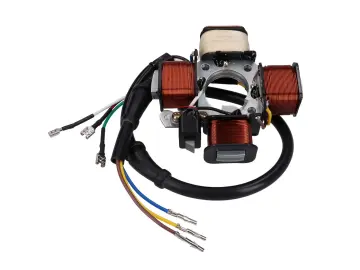 Stator Zündung mit 4 Spulen ohne Grundplatte für Piaggio Vespa Ciao, Bravo, Si, Gilera EC1
